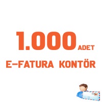 1.000 Adet e-Fatura Kontör - 1